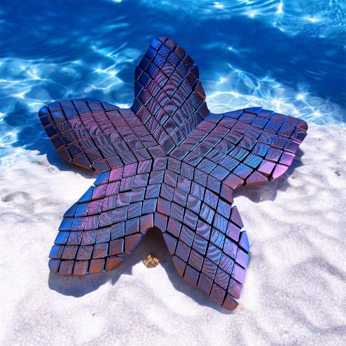 Rozgwiazda Antystresowa 3D